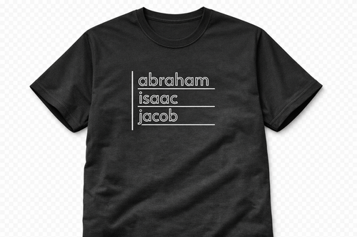 abraham, isaac, jacob tee